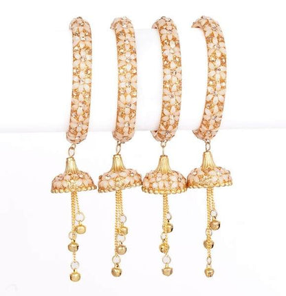 Elegant Latkan Bangles Set for Wedding Festivities 02