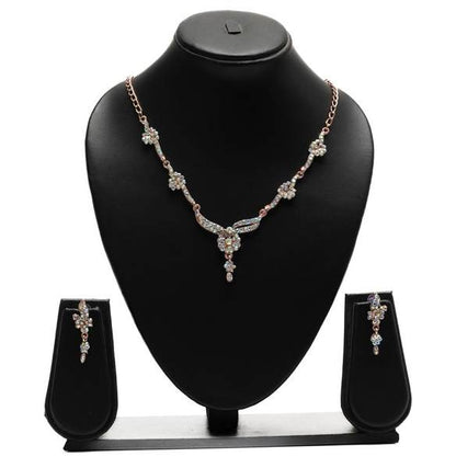 Gold Plated Fashion Bridal Necklace Set for Women