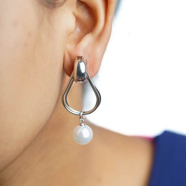 Elegant Pearl Party Wear Earrings for Women and Girls 02