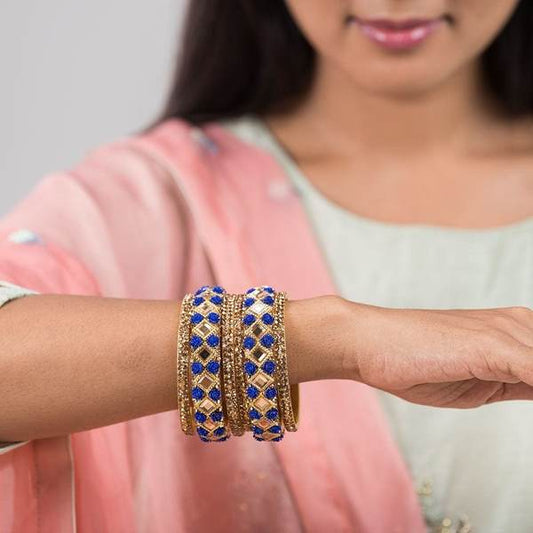 Bangles Set Pack of 6 together in one hand